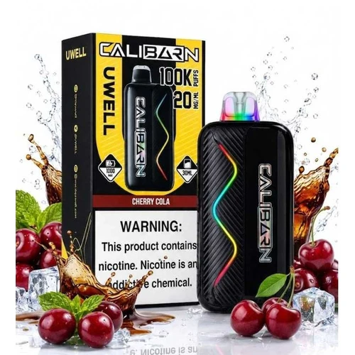 UWELL Caliburn Bar 100K 35W - Cherry Cola 20mg