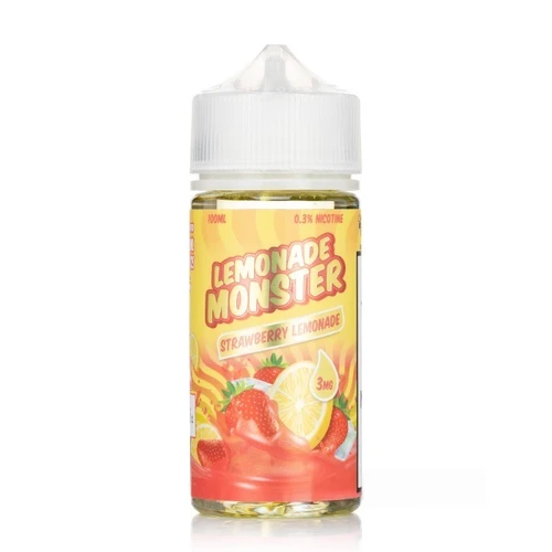 Jam Monster - Lemonade Monster Strawberry Lemonade 100ML (Çilekli Limonata)