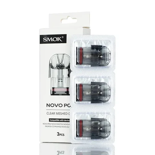 Smok Novo Pod Clear Novo Yedek Kartuş (3 Adet)