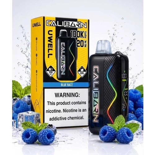 UWELL Caliburn Bar 100K - Blue Razz